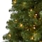 7.5ft. Pre-Lit Virginia Fir Artificial Christmas Tree, Clear Lights